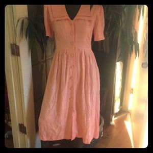 Vintage Pink Karin Stevens Dress